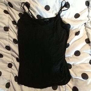 Daisy Fuentes black cami w/ sequins. Sz 2x